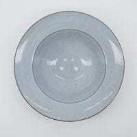 Pasta Plate Rustic Grey/Blue