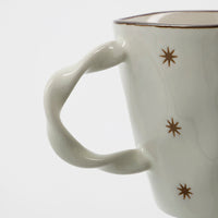 Mug, Starry, White