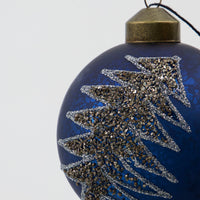 Ornament, Pine, Blue