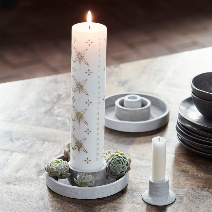 Candle stand, Daca, Grey