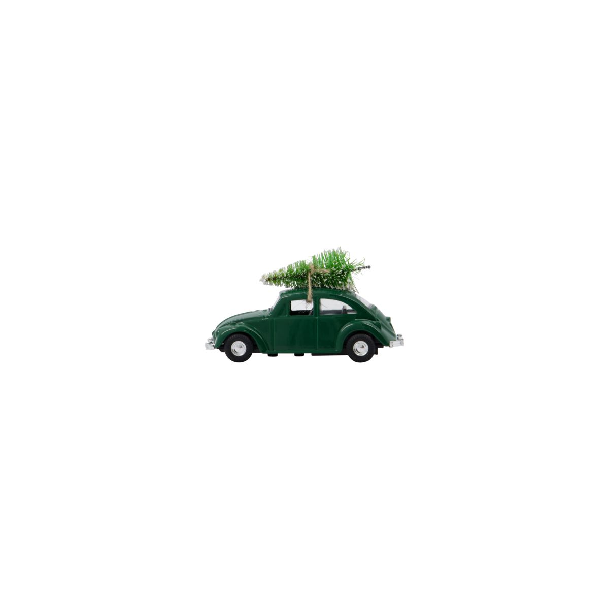 Decoration, MINI Xmas car, Green