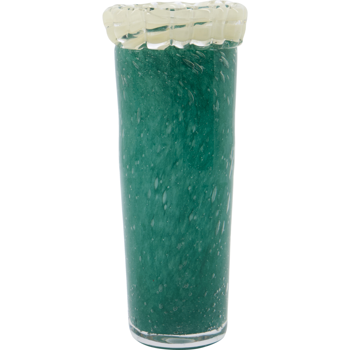 Green Glass Vase - Kupla Vase by House Doctor (Tall & Short Options)