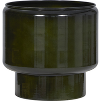 Green Iron Planters (Set of 2) – Pile Green by House Doctor