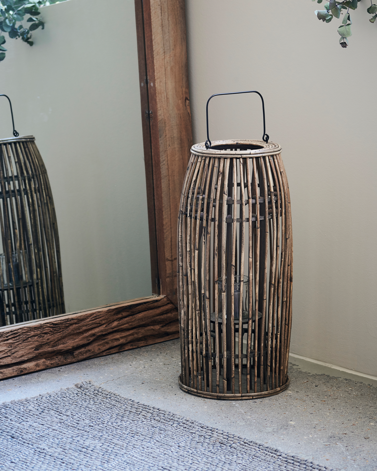 Rattan Lantern, Ova from House Doctor Nature Range