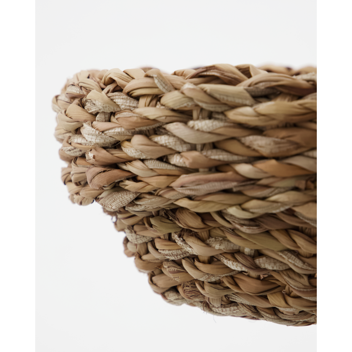 Woven Seagrass Baskets, Set of 3, Otta, Natural by House Doctor