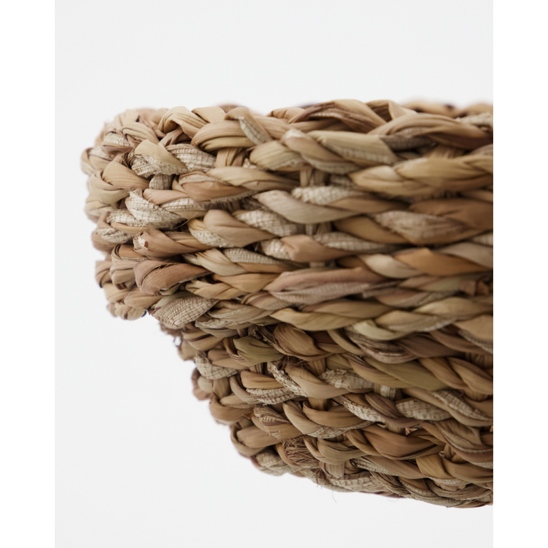 Woven Seagrass Baskets, Set of 3, Otta, Natural by House Doctor