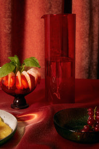 Funky Orange Glassware Set, hkliving