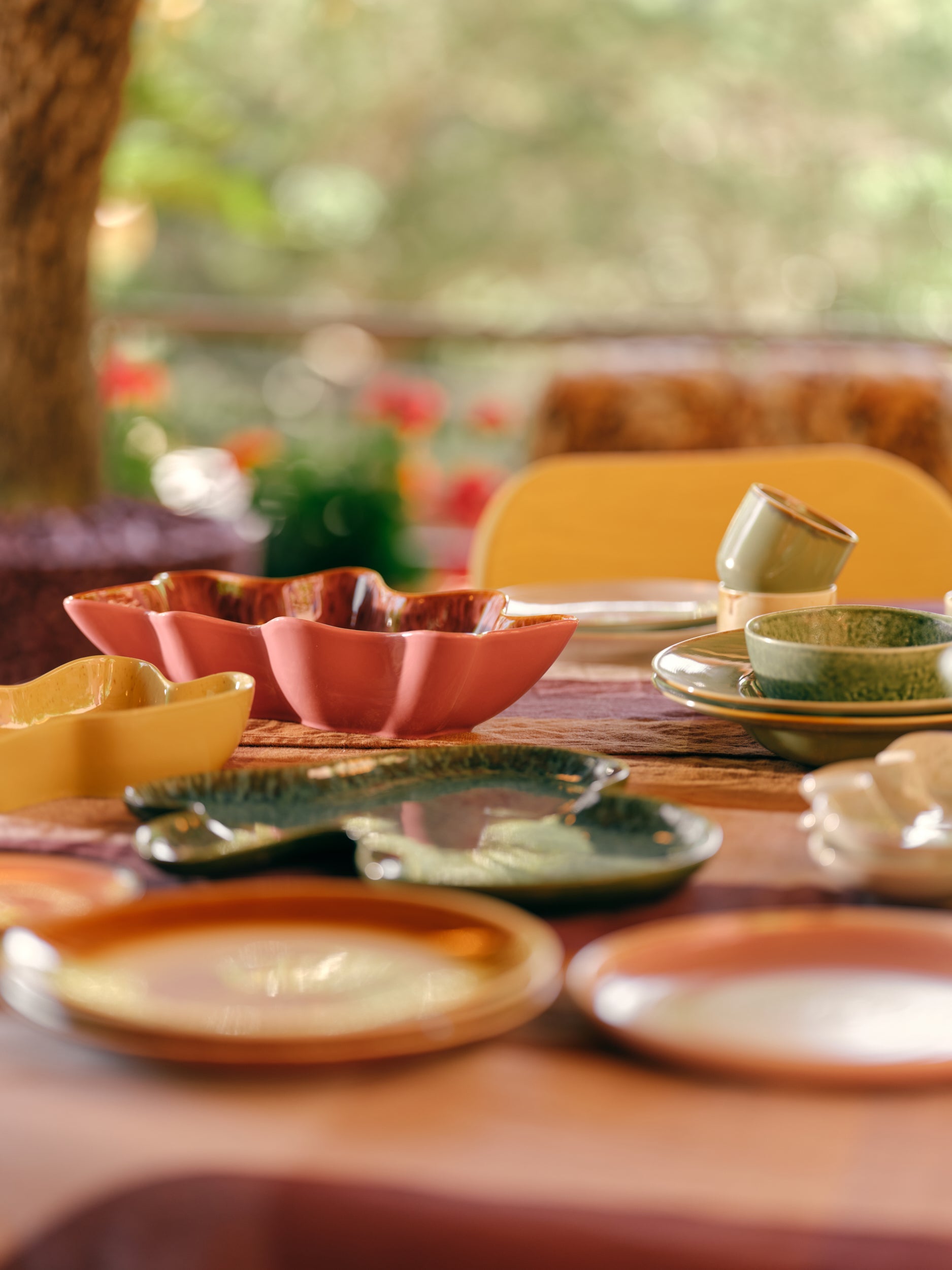 Shell Serving Bowl, Coral by HKLIVING