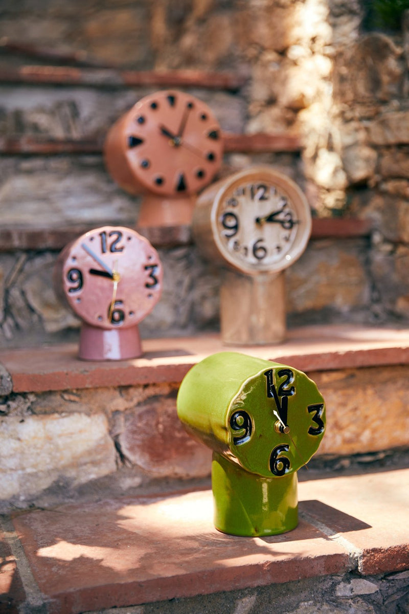 Retro Ceramic Clocks by hkliving