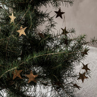 Stars  Antique Brass Garland