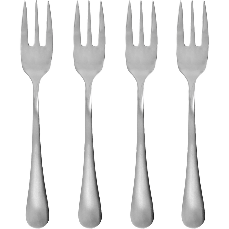 Cake Forks - House Doctor Brush, Set of 4