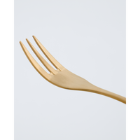 Gold Cake Forks - House Doctor Golden Pastry Forks, Set of 4