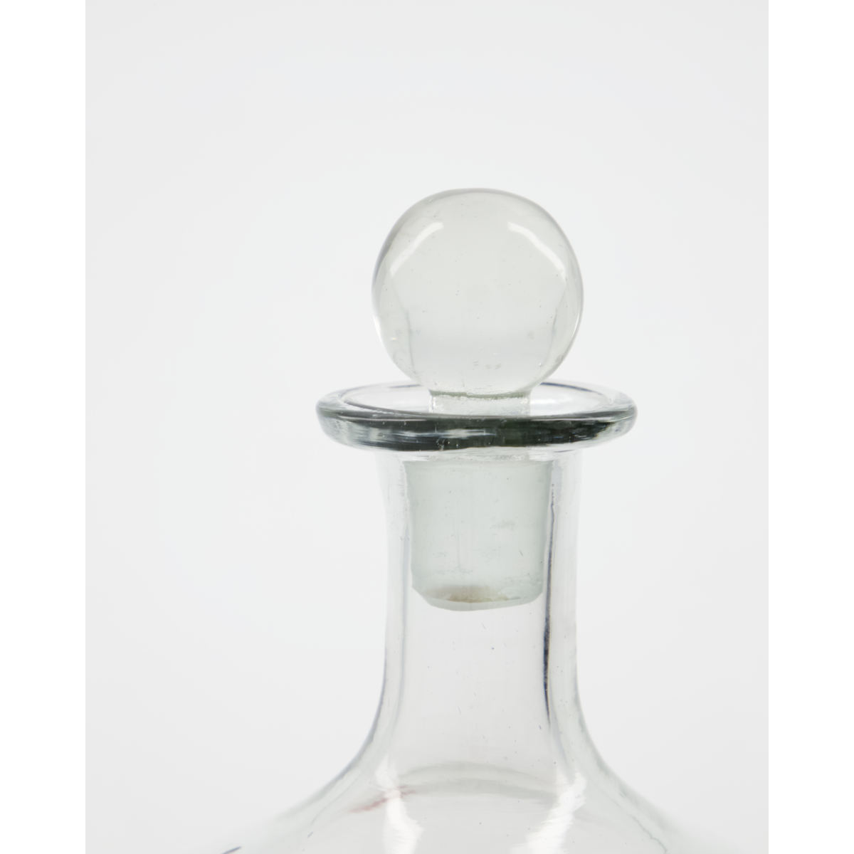 Classic-Shaped Clear Glass Carafe – 330ml by House Doctor