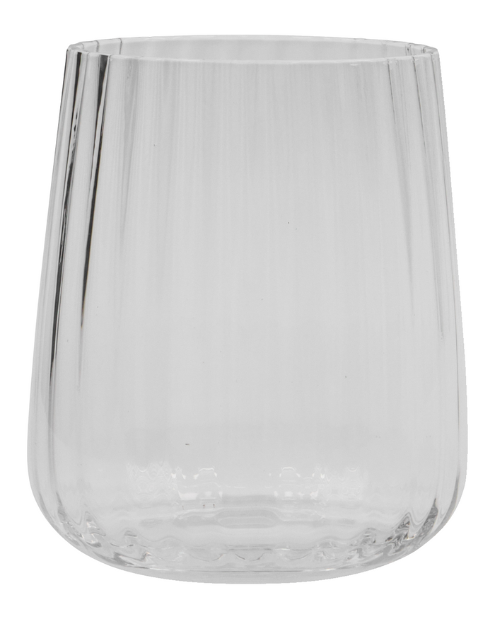 Tumbler Glass, Low Ball Glass from House Doctor Rill Collection