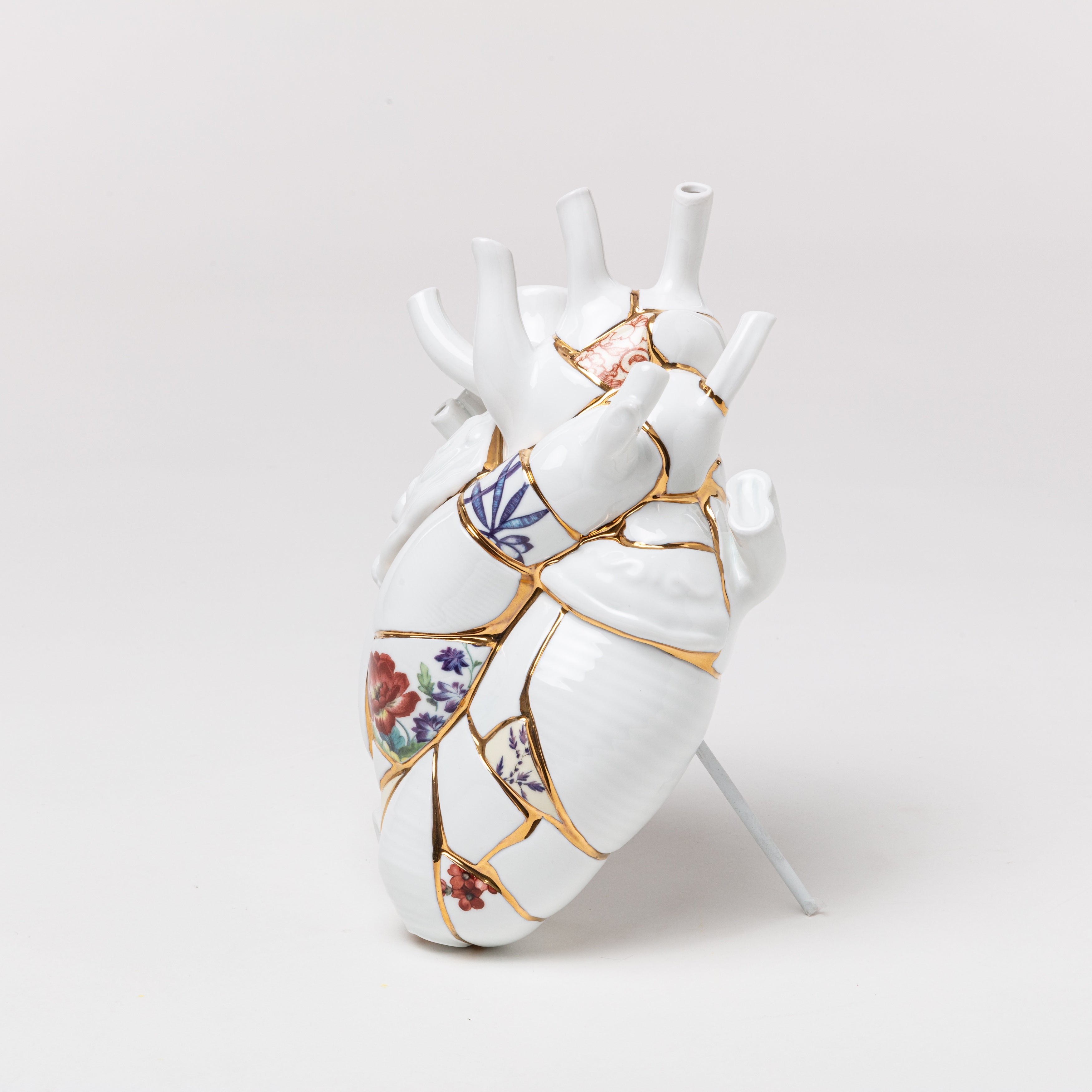 SELETTI フラワーベース heart vase Seletti | Marcantonio Love In Bloom Porcelain Heart Vase | Unisex