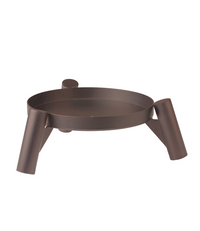 Le Feu Dome Bowl for Legs in Mocca, the leg frame that holds the dome on Dome Ground bioethanol fireplaces