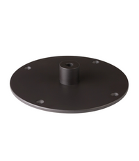 Le Feu Dome Ceiling Mount in Black, the flat ceiling plate for the Dome Sky ceiling-hung bioethanol fireplace