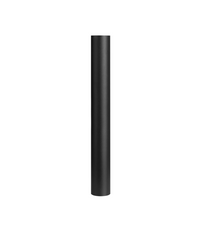 Le Feu wide Ø6 pole in Black for the Dome Steel pedestal bioethanol fireplace