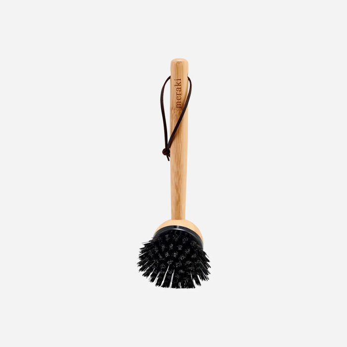 Dish Brush, Natural or Stained Black by Meraki