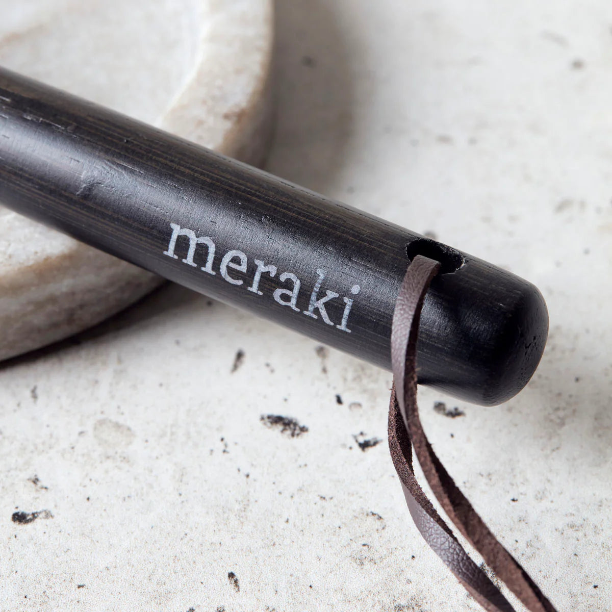 Dish Brush, Natural or Stained Black by Meraki