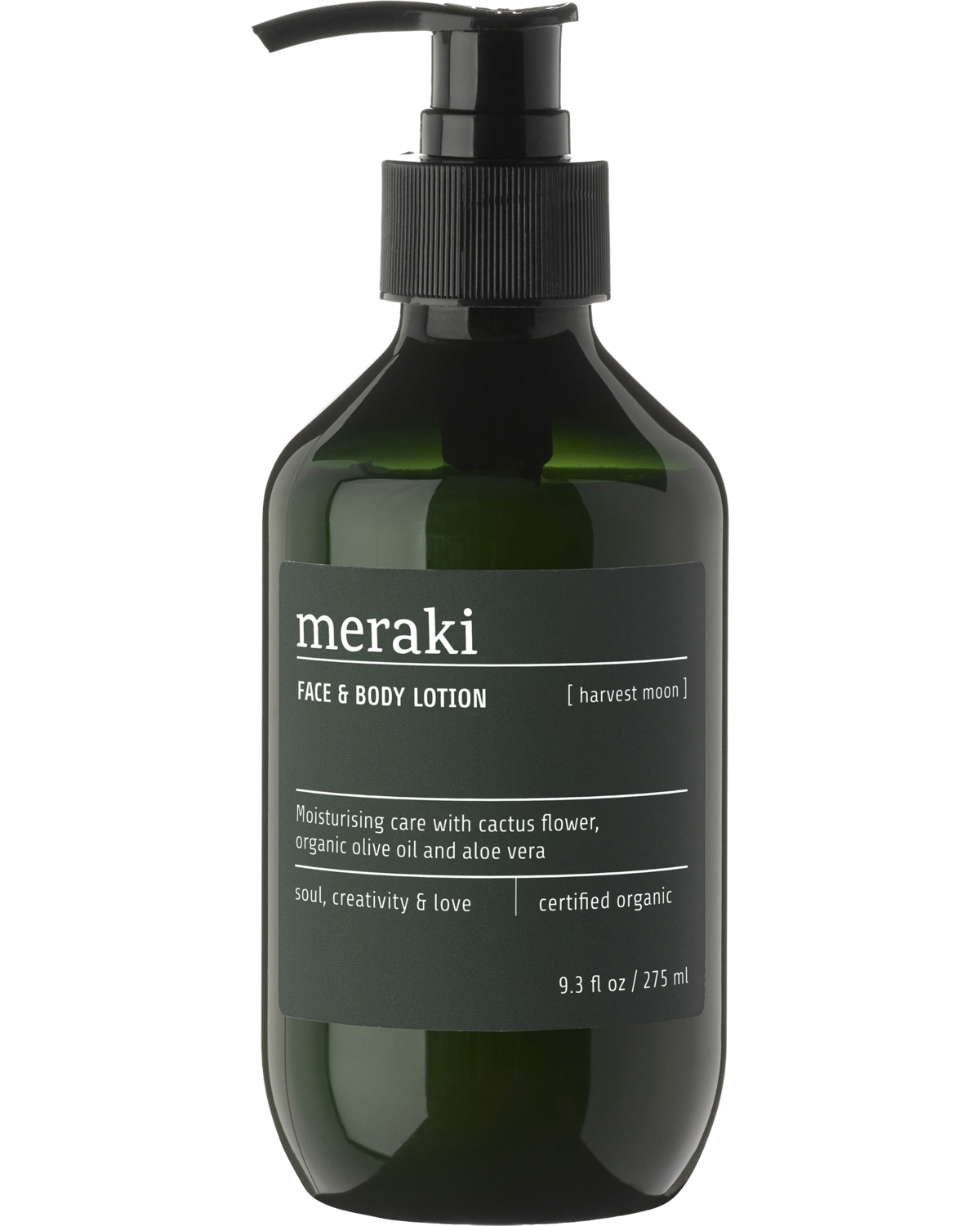 Face and Body Lotion, Harvest Moon by Meraki, 275ml