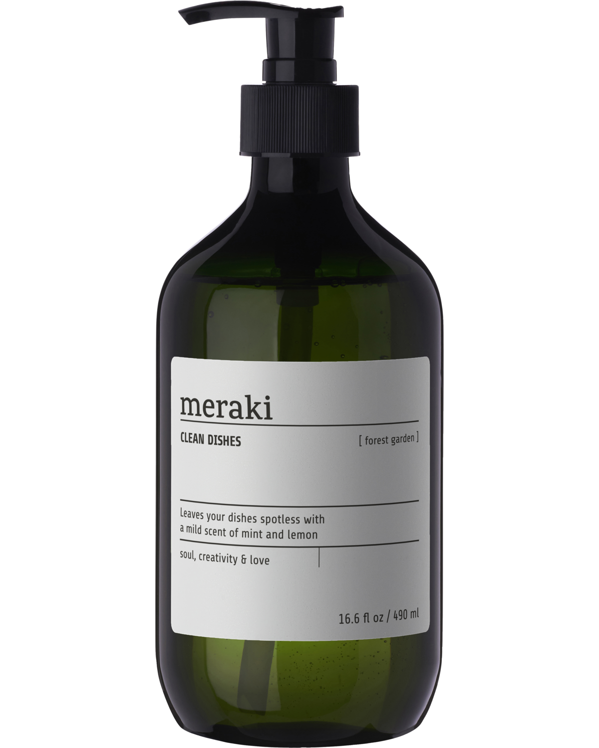 Dish Soap, Forest Garden by Meraki, Mint Lemon