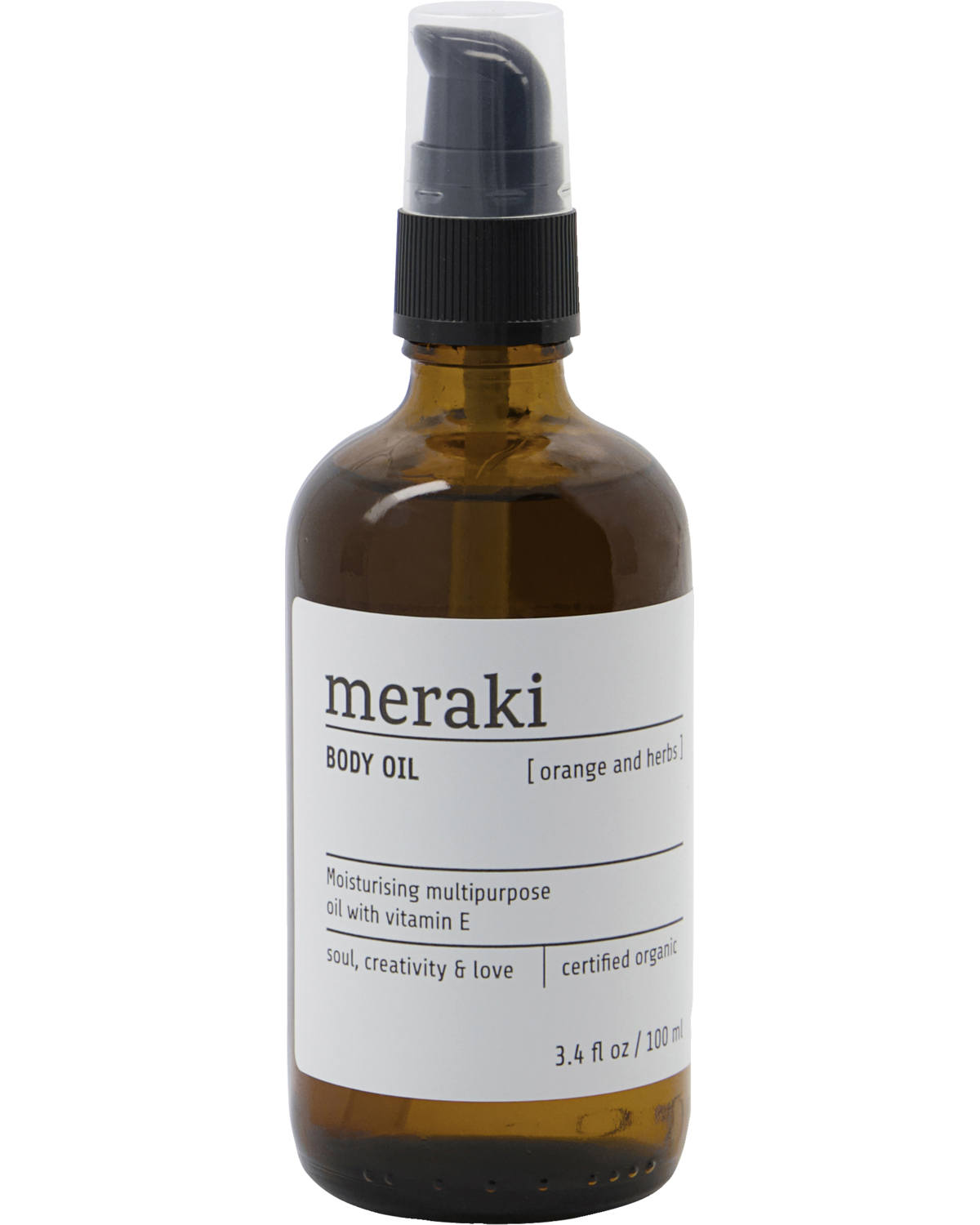 Body Oil, Orange and Herd by Meraki