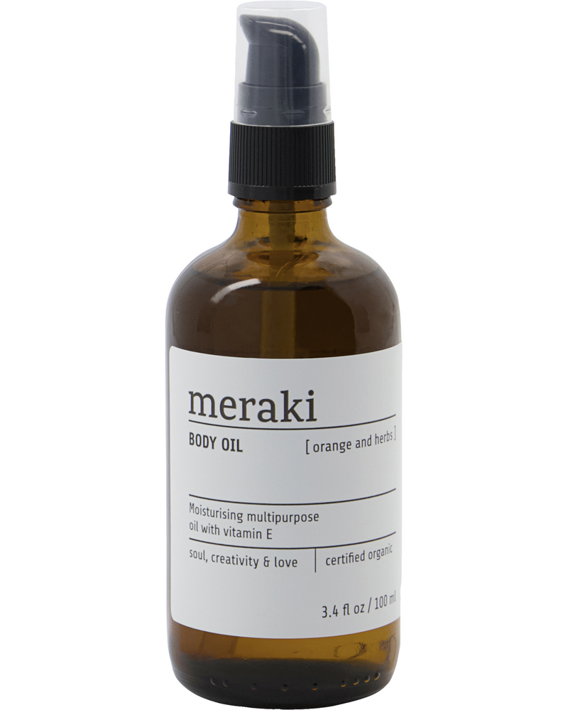 Body Oil, Orange and Herd by Meraki