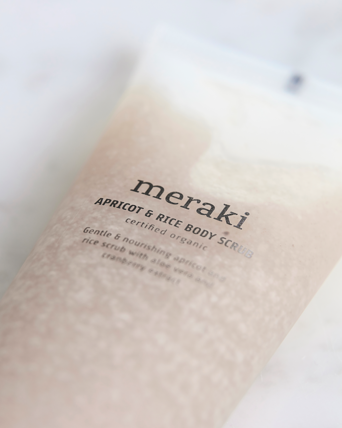 Apricot and Rice Body Scrub by Meraki, 150ml