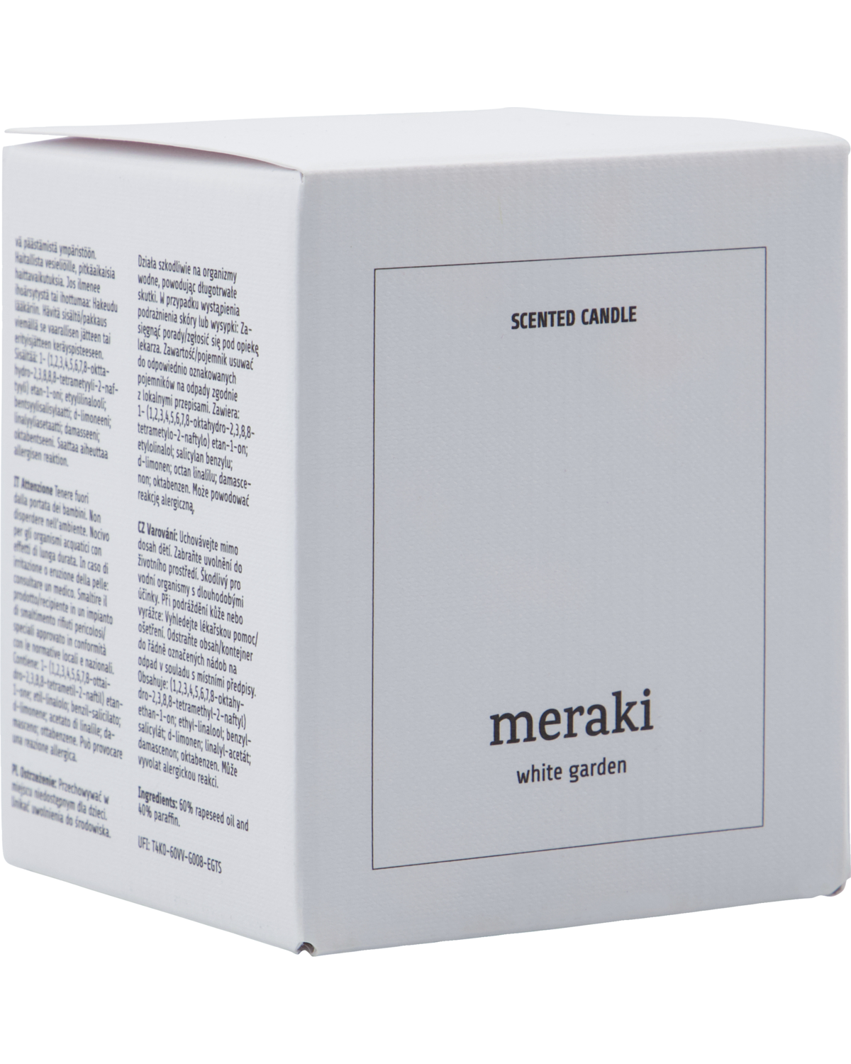 White Garden by Meraki Scented Candle