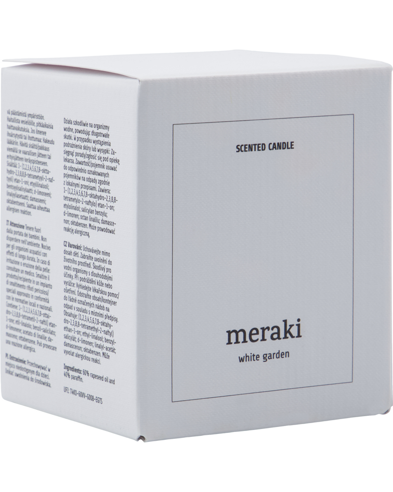 White Garden by Meraki Scented Candle