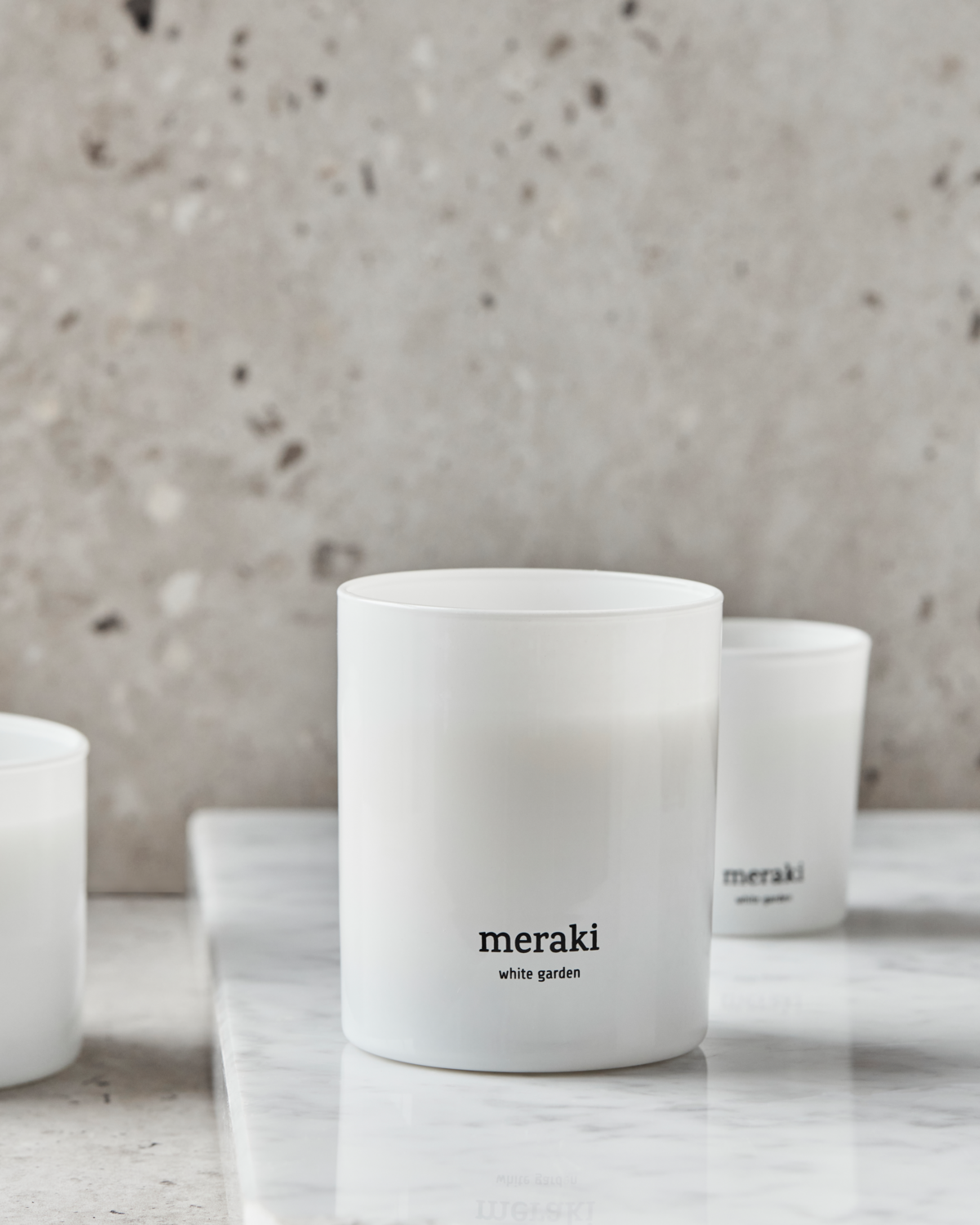 White Garden by Meraki Scented Candle