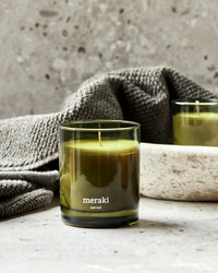 Oudh Leaf Scented Candle, Single Wick by Meraki