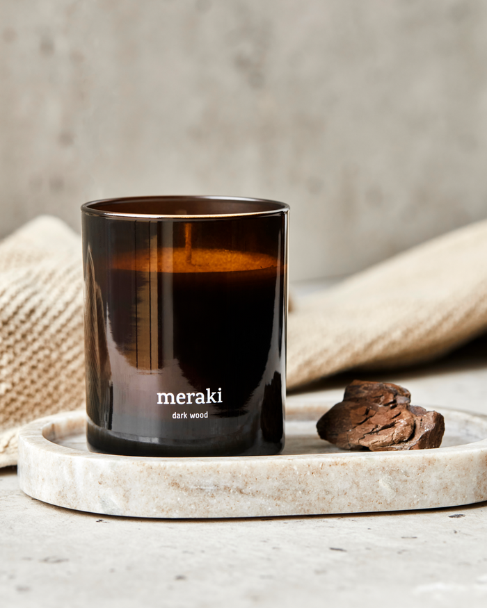 Dark Wood by Meraki Scented Candle