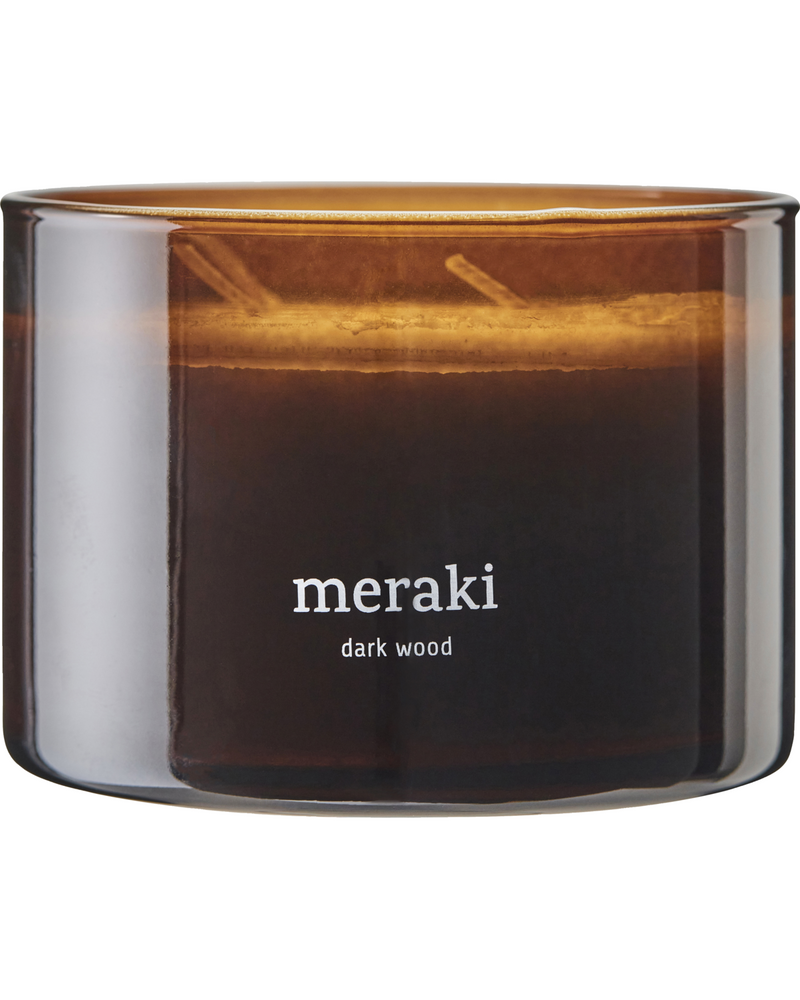 Dark Wood by Meraki Scented Candle