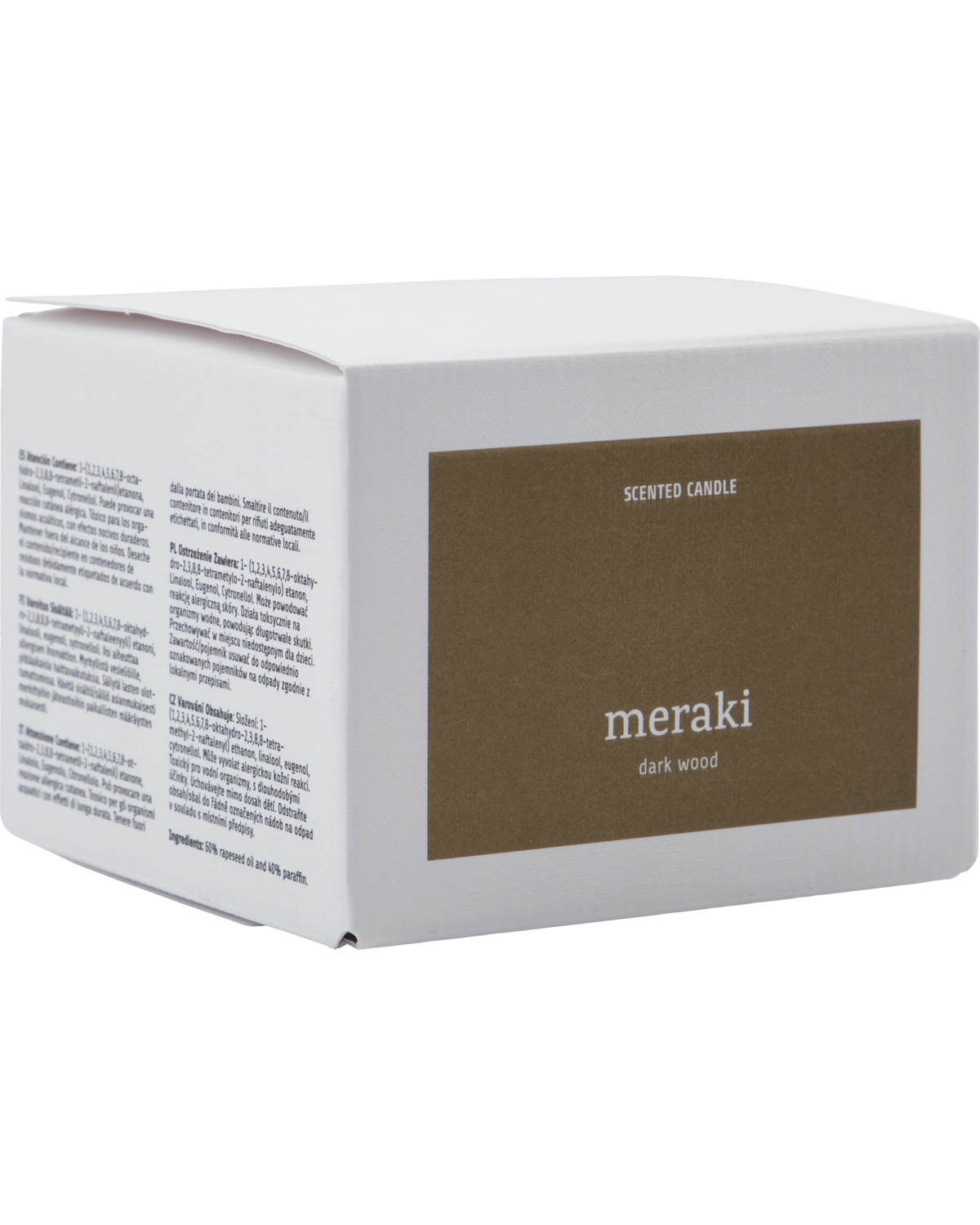 Dark Wood by Meraki Scented Candle