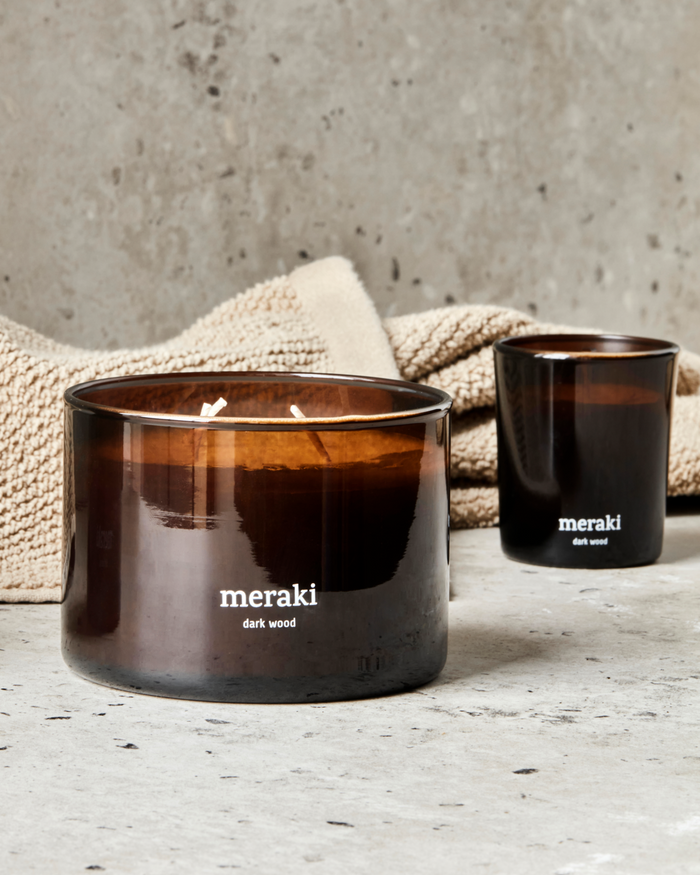 Dark Wood by Meraki Scented Candle