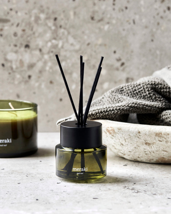 Oudh Leaf Reed Diffuser by Meraki