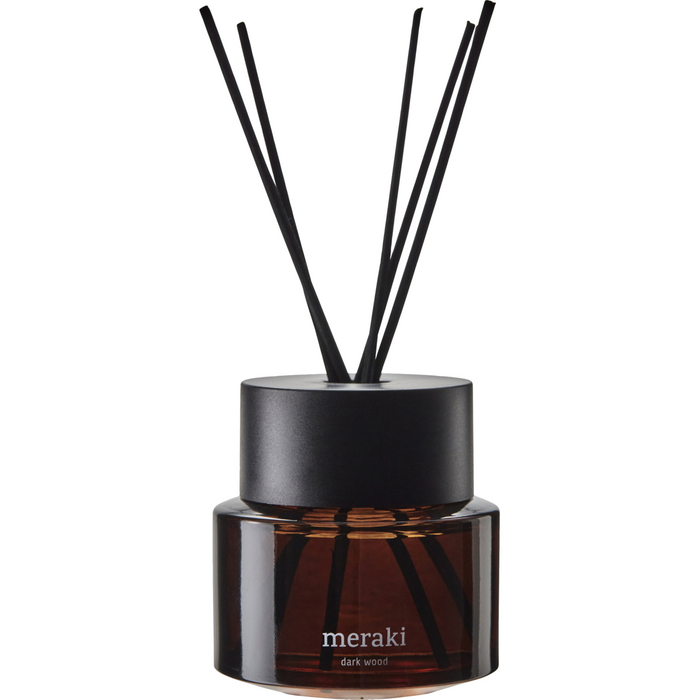 Dark Wood Reed Diffuser - Meraki Home Fragrance