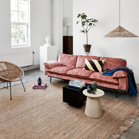 Side Table Earthenware Cream by HKLIVING – Sturdy, Sculptural Accent for Modern Homes