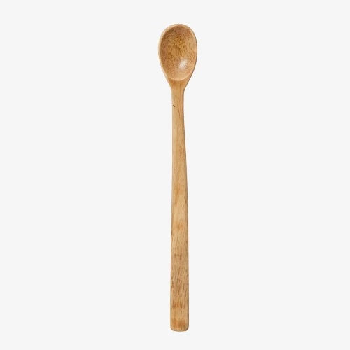 the long, mango wood spoon