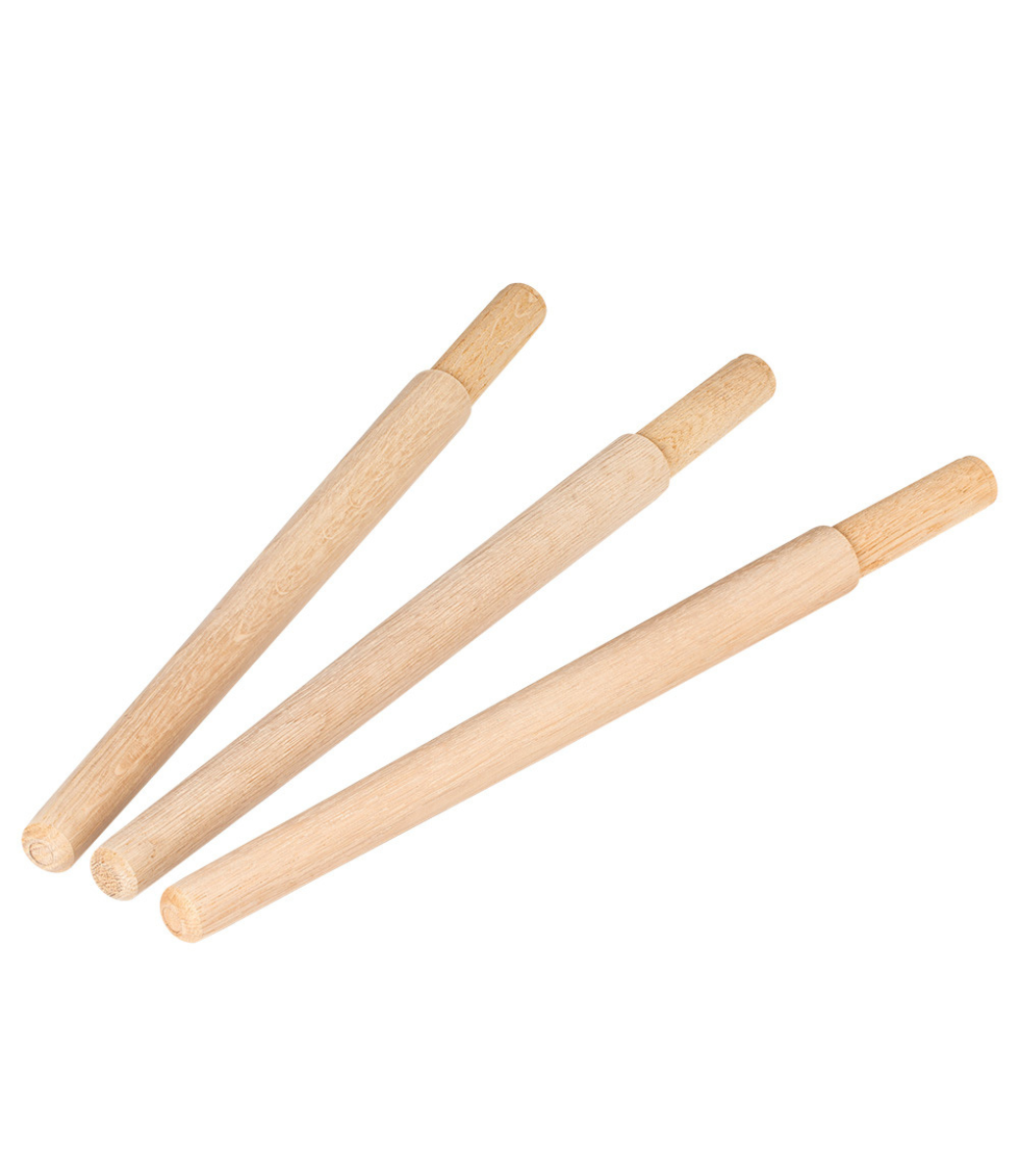 Set of three Le Feu Dome Legs in Soap Treated Oak for Dome Ground bioethanol fireplaces