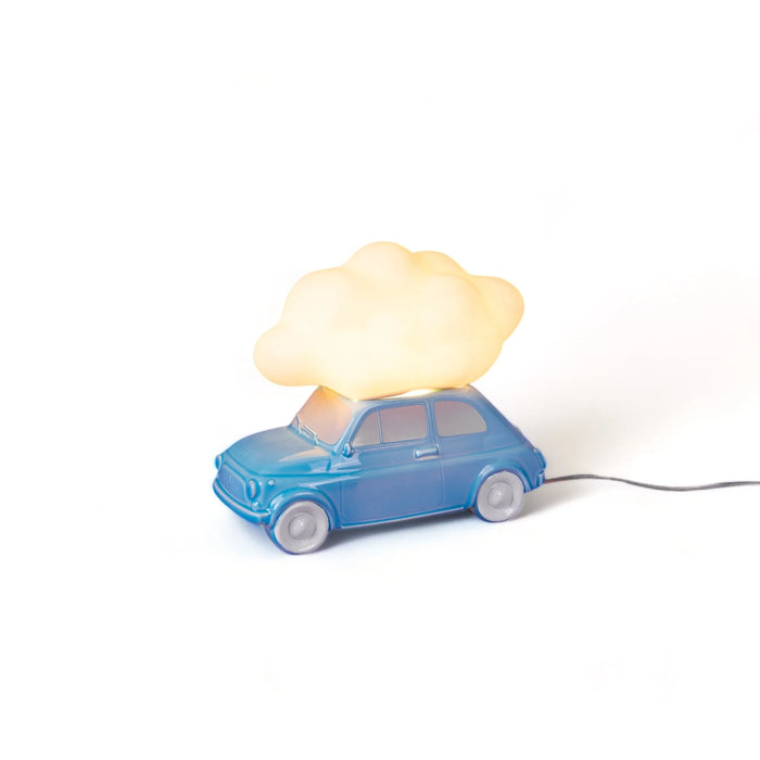 Seletti Nuvola Table Lamp - Cloud & Car Design in Glass & Porcelain