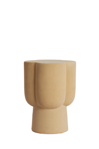 matt sand table by light and living shown in cut-out view