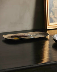 Danna Square Tray Antique Brass