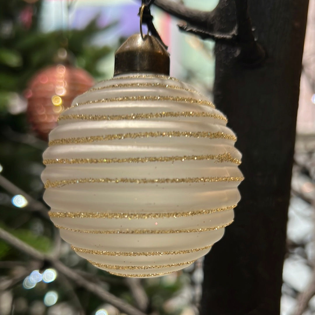 Metallic Sparkling Christmas Bauble