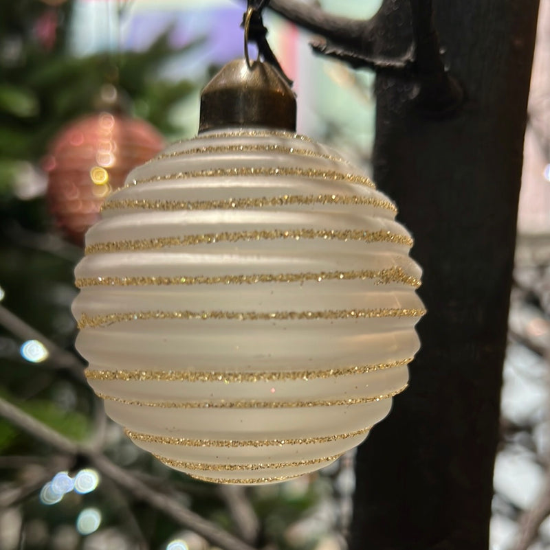 Metallic Sparkling Christmas Bauble