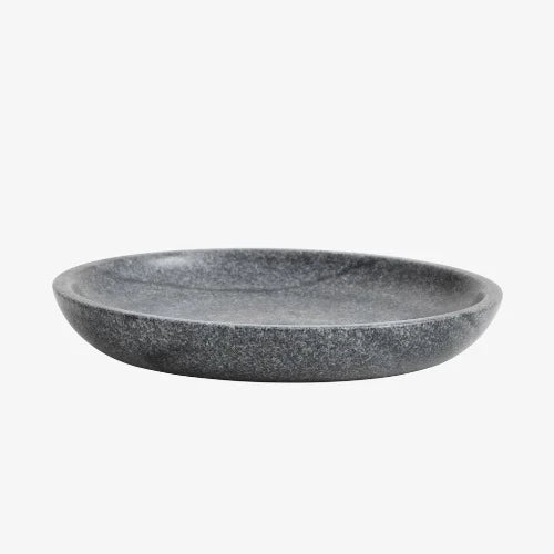 Dish Small Black/Grey Marble