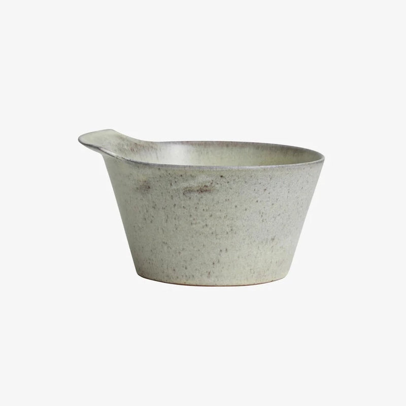 Torc Ceramic Bowl, Off-White