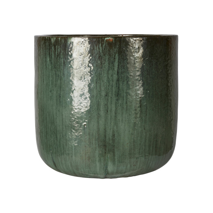 Ella planters in jade – large, medium, and small sizes